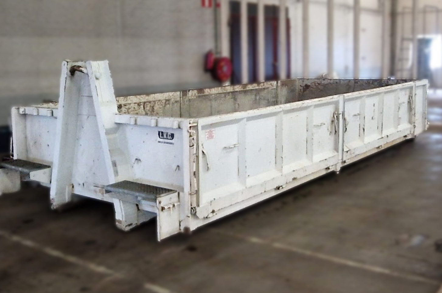 Container voor stralen